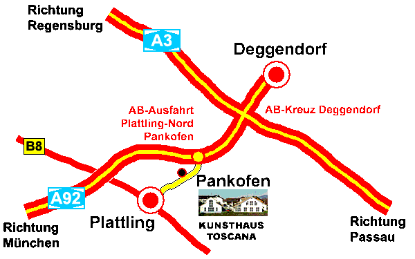 Anfahrtsbeschreibung